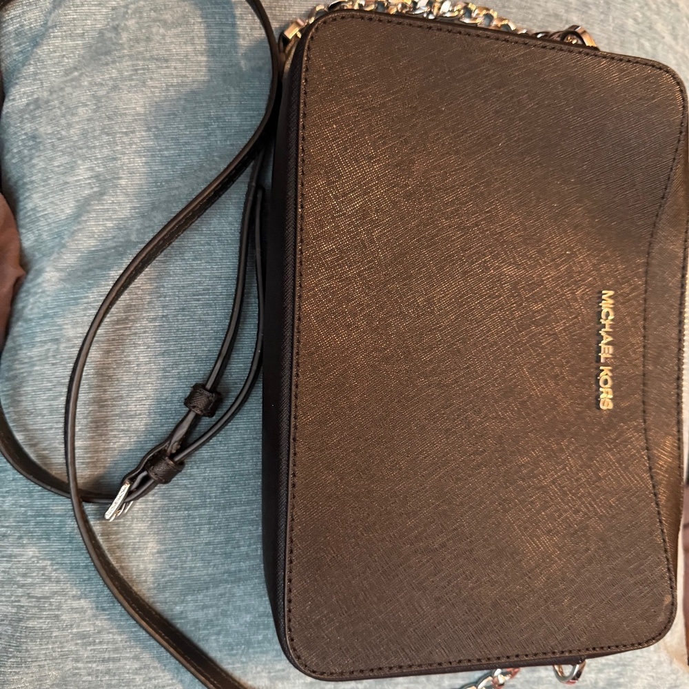 Michael Kors Black chain crossbody